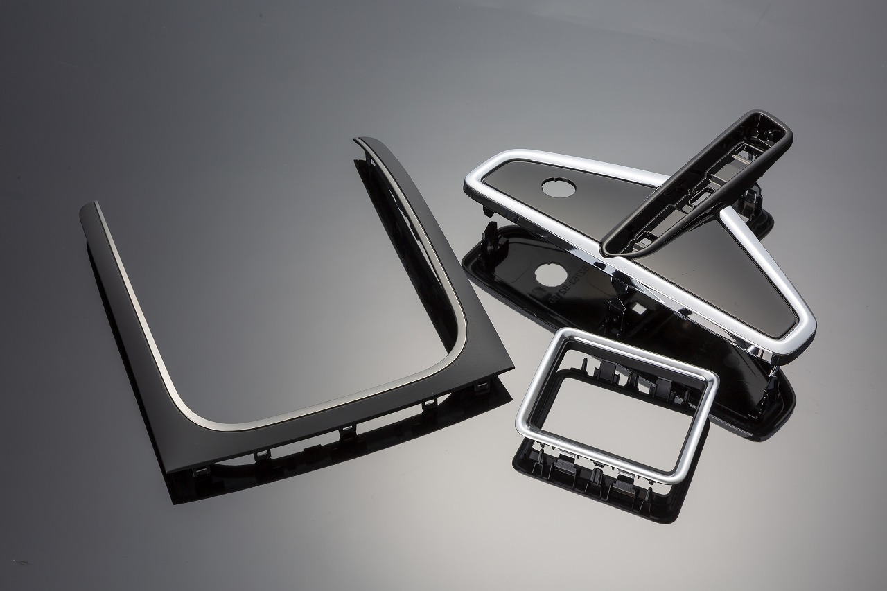 金属のようなプラスチック金属代替 加工事例